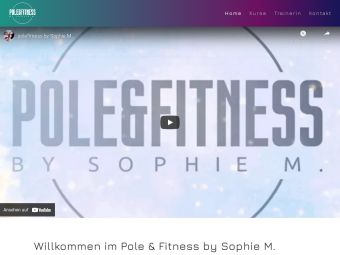 Screenshot von https://sophies-polefitness.de/