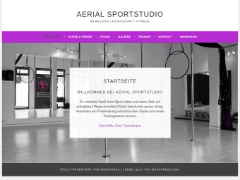 Screenshot von http://aerial-sportstudio.de