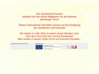 Screenshot von http://sportschule-passion.de/