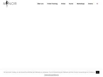 Screenshot von https://minor-pole.de