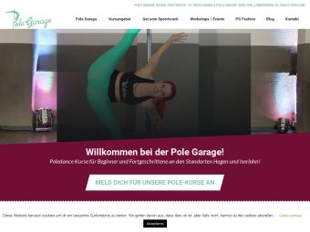 Screenshot von https://polegarage.de/